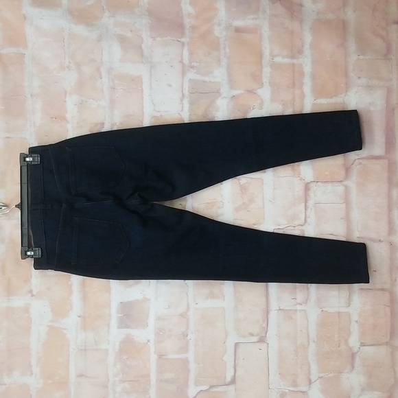 NWT Banana Republic Size 27 High Rise Dark Indigo Jeans - Picture 3 of 7